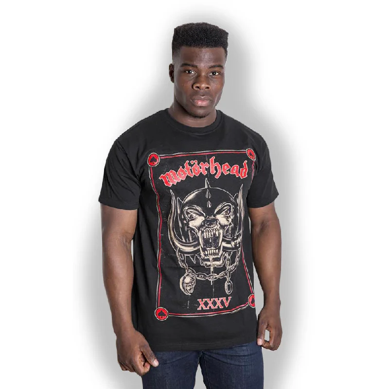 Motorhead | Official Band T-Shirt | Anniversary (Propaganda) Iron Safe Non-Iron Wrinkle Free