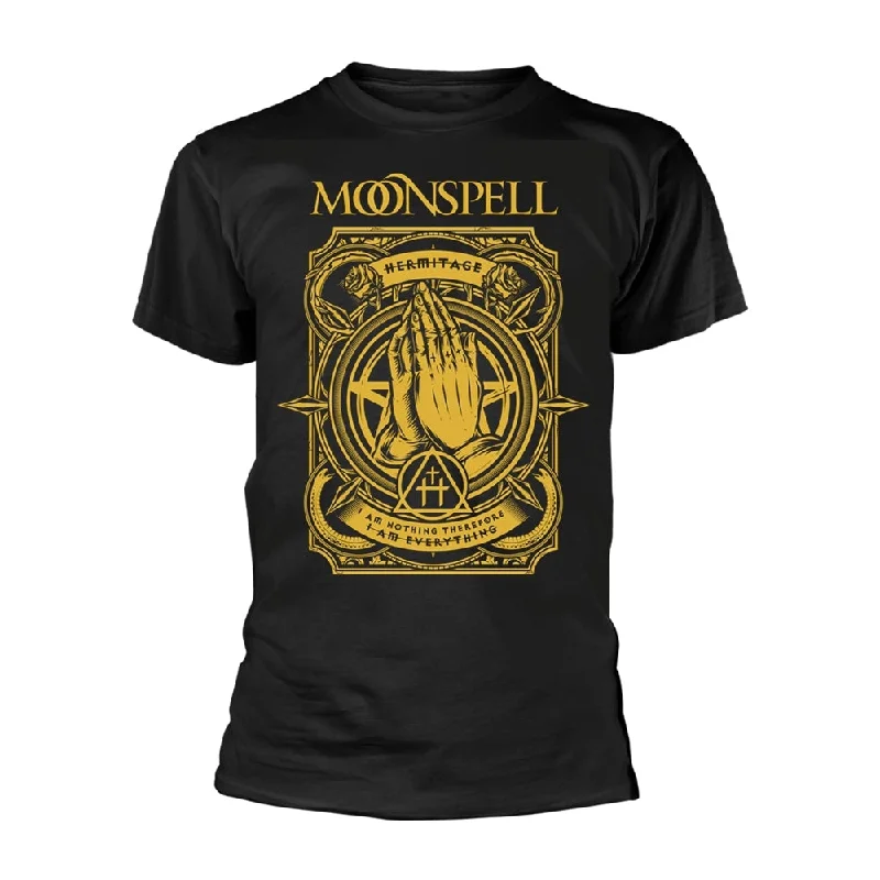 Moonspell Unisex T-shirt: I Am Everything Cotton Fabric Linen Fabric Terry Fabric