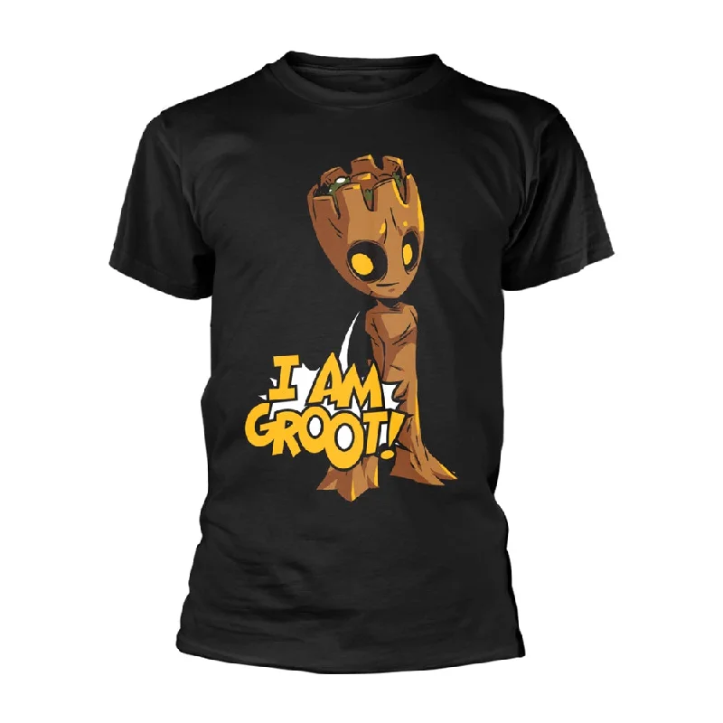 Marvel Guardians Of The Galaxy Vol 2 Unisex T-shirt: Groot - Pop Houndstooth Herringbone Solid