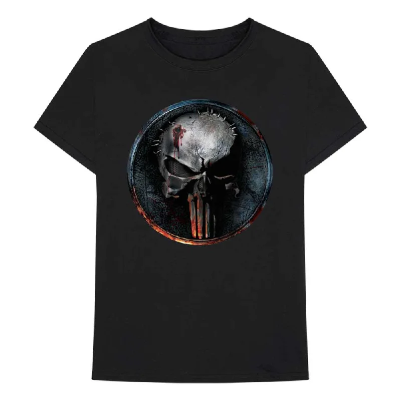 Marvel Comics | Official Band T-Shirt | Punisher Gore Skull Welt Pockets Slit Pockets