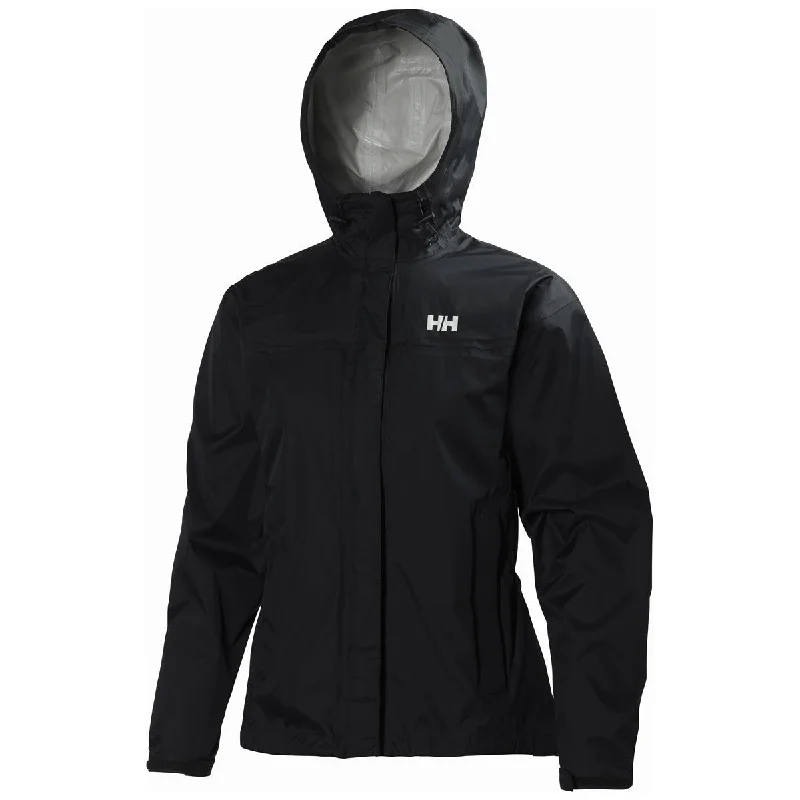 Helly Hansen Women's Black Loke Jacket Print Jacket Jacquard Jacket Embroidered Jacket