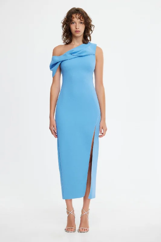 ASHFORD MAXI DRESS Trendy Maxi Dress with Belt