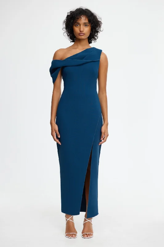 ASHFORD MAXI DRESS Comfortable Fit-and-Flare Maxi Dress