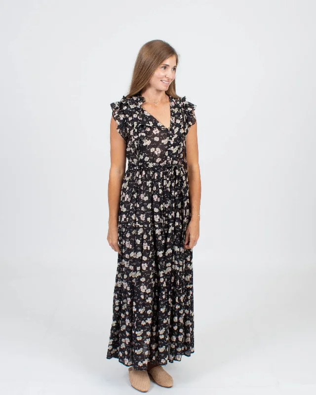Floral Maxi Dress Comfortable Bohemian Maxi Dress