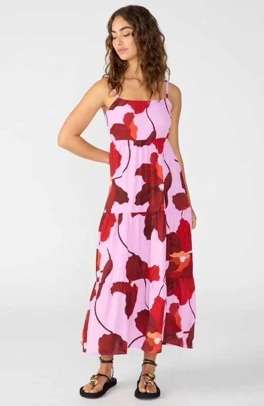 Sanctuary - Get Away Maxi Dress Comfortable Fitted Maxi Dress