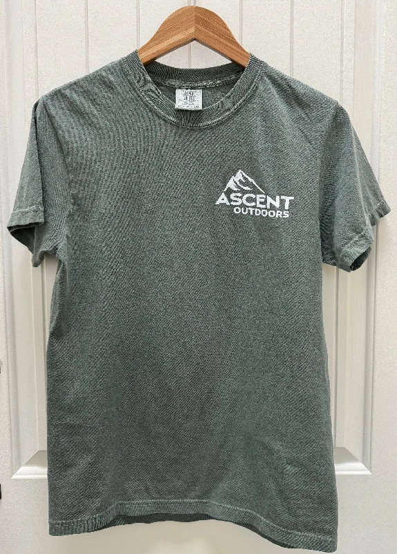 Ascent Outdoors T-Shirts Notch Collar Peter Pan Collar Cowl Neck