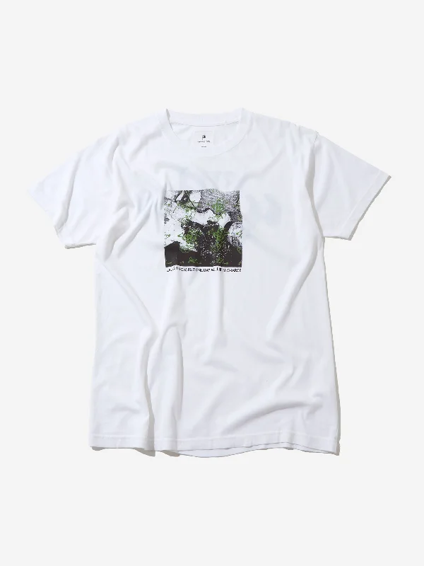 Goodhood x Ed Davis Fill The Void T-Shirt - White Polka Dot Checkered Tartan