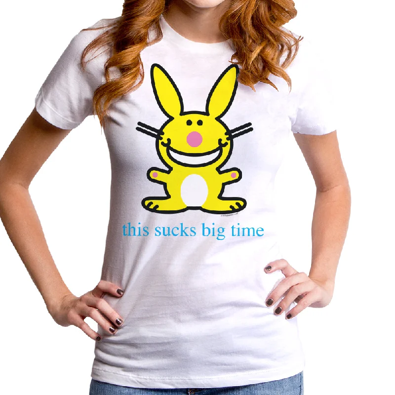 Jim Benton - This Sucks Big Time Women's T-Shirt Print Jacquard Patchwork
