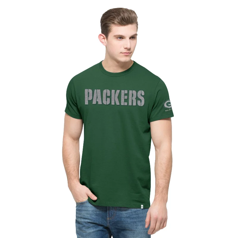 Green Bay Packers Fieldhouse Men's Basic Pine Tee Elegant Classic Vintage