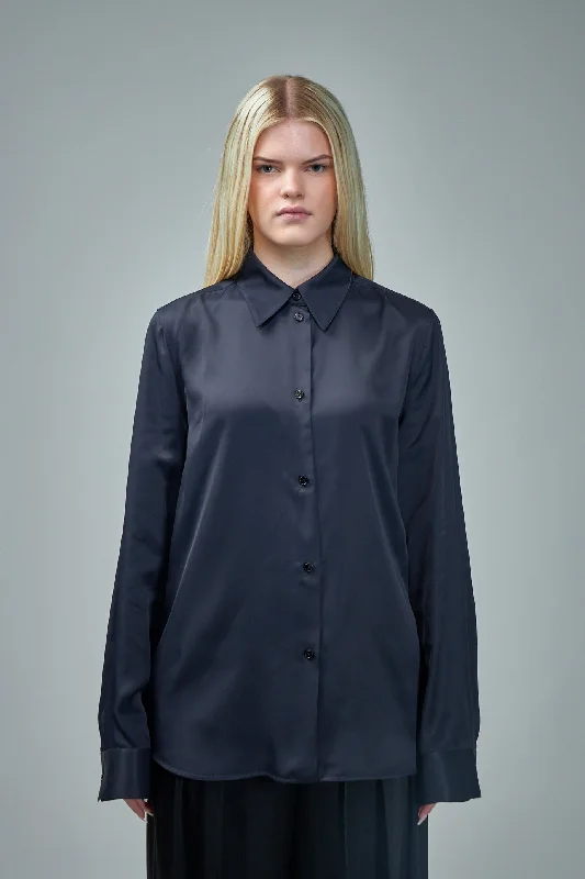 Jil Sander Shirt Asymmetrical Pockets Print