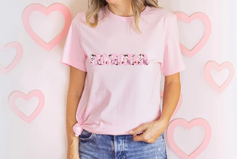 Mama T-Shirt Amelia Machine Wash Dry Clean Hand Wash