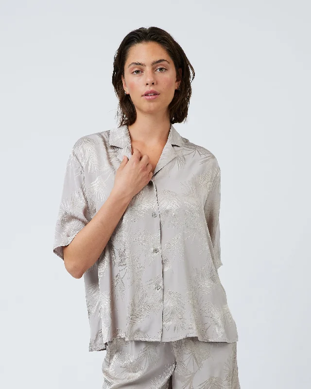 Oses 3616 Shirt - String Welt Pockets Slit Pockets Flap Pockets