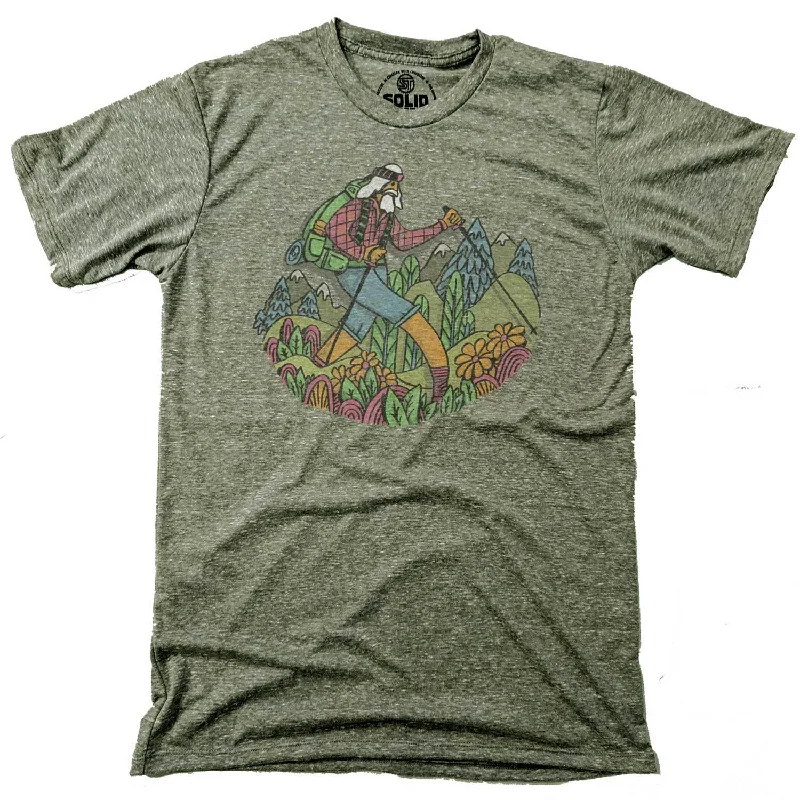 Wise Hiker | Design by Dylan Fant T-shirt Mesh Canvas Denim