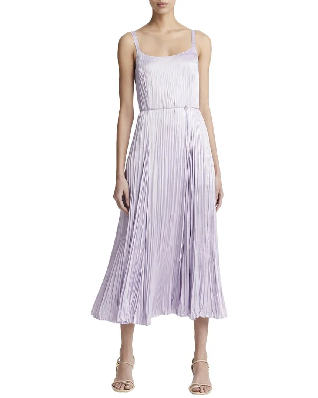 Vince Relaxed Crushed Slip Dress