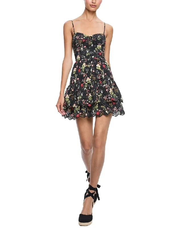 Alice + Olivia Daisy Tie Dress