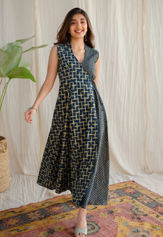 Midra Ajrakh Cotton Dress