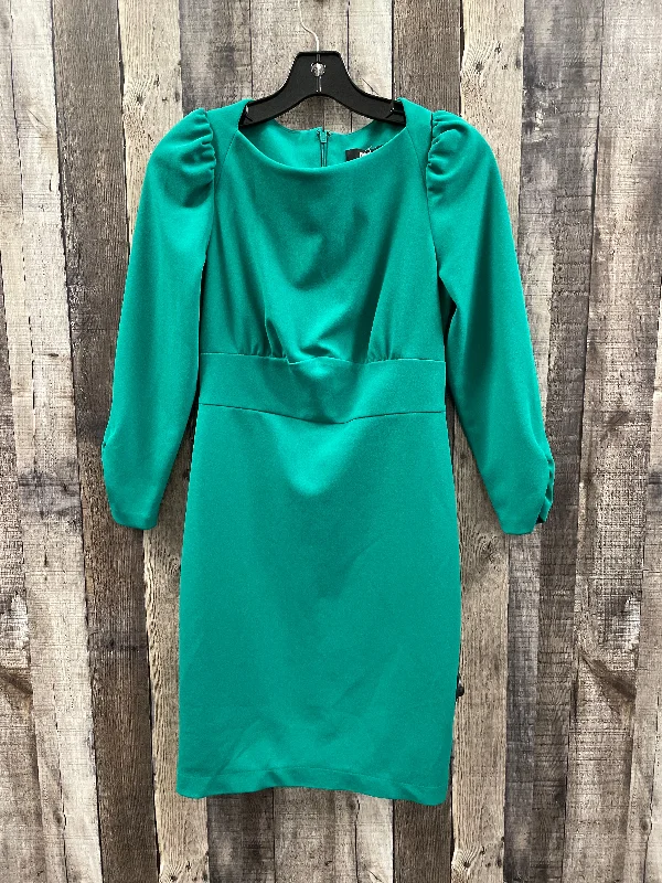 Dress Work By Dkny In Green, Size: 2