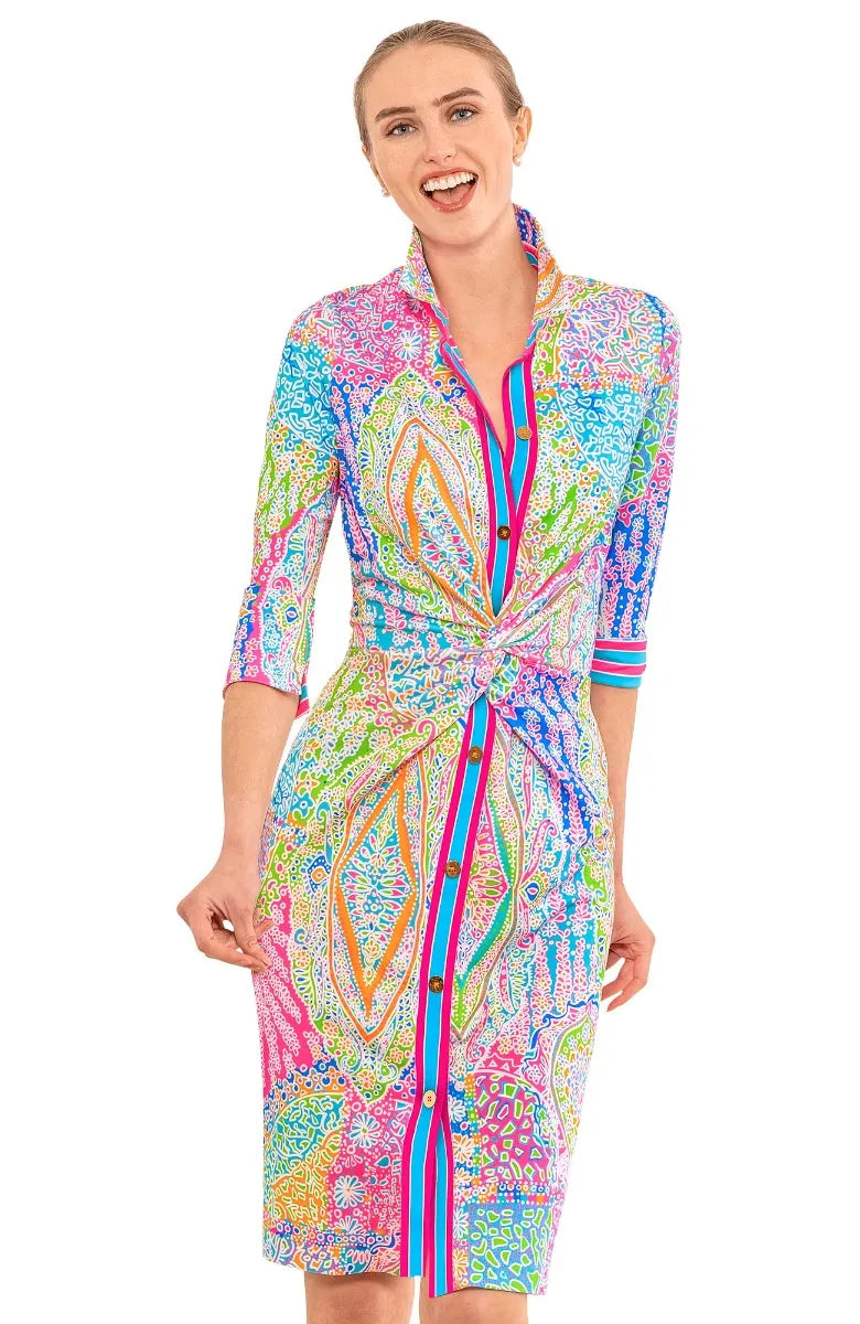 GRETCHEN SCOTT TWIST & SHOUT DRESS