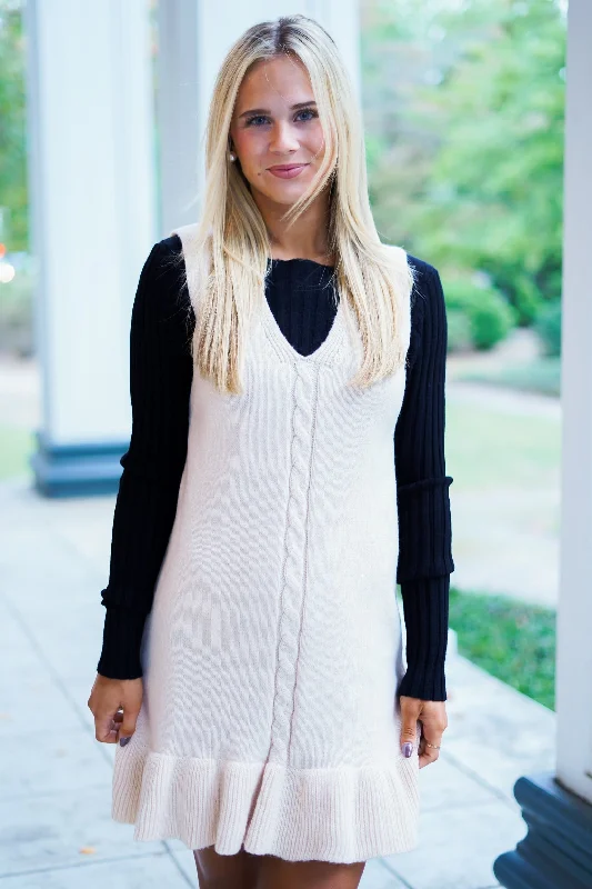 Kylie Dress - Oatmeal