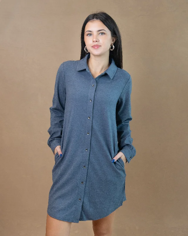 Lynden Flannel Dress