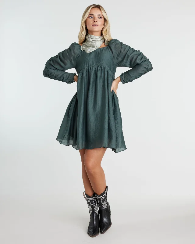 Midnight Moon Babydoll Dress