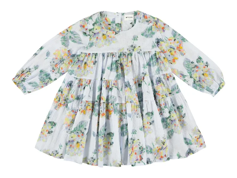 MORLEY SKY FALLING FLOWER SAMBA DRESS