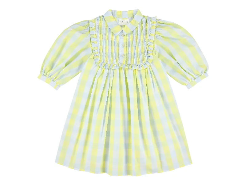 MORLEY YELLOW EMPIRIA STEVIE DRESS