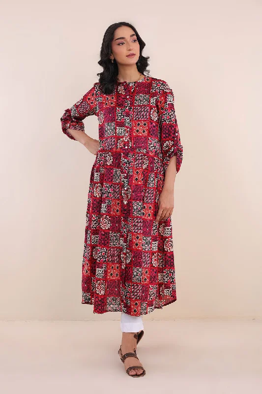 African Batik Dress