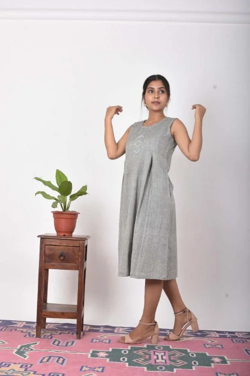 Urmul'Moth' Handloom Dress