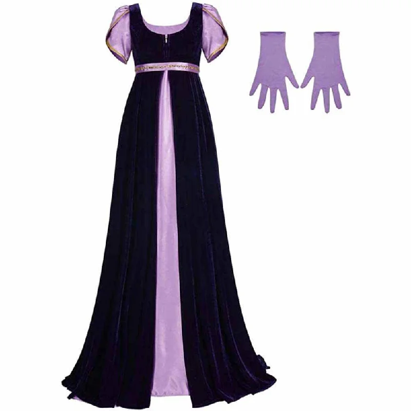 Vintage Medieval Ball Colorblock Dress Set