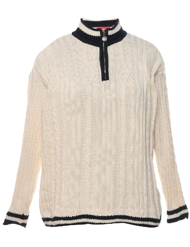 Liz Claiborne Jumper - S Chenille Brocade Lace