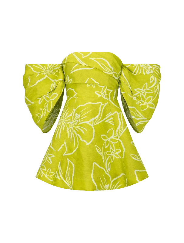DAHLIA MINI DRESS Elegant Velvet Mini Dress