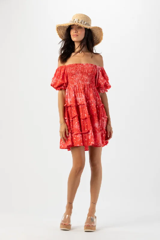 Makaha Mini Dress Elegant Lace Mini Dress