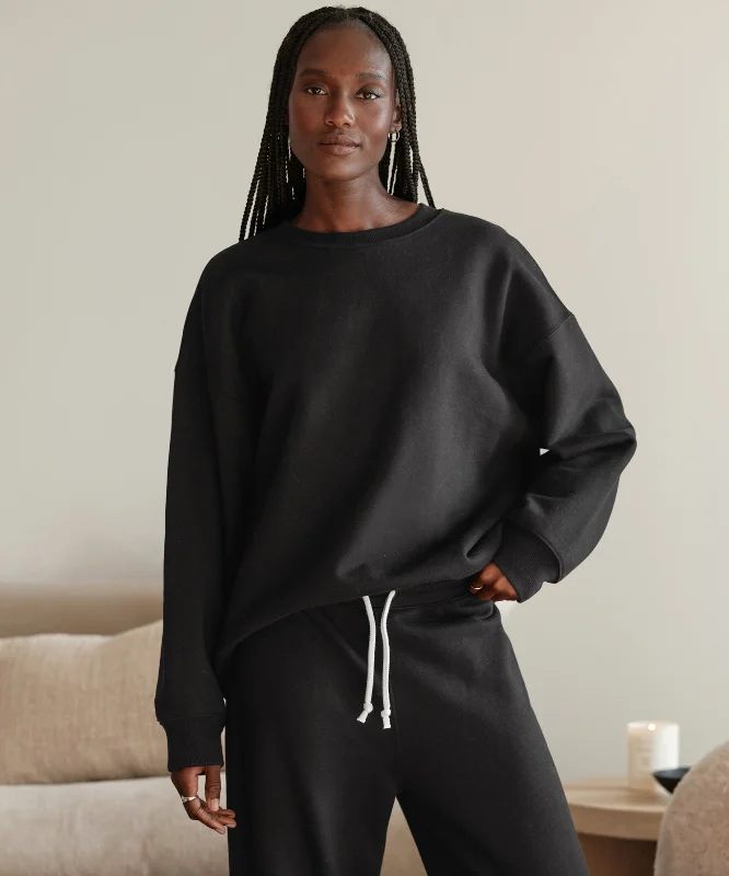 Marina Sweatshirt Hoodie with Back Slit Movement Comfort