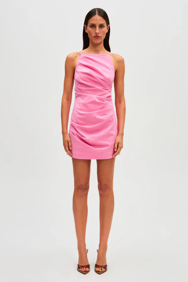 Misha Collection Emmie Mini Dress - Orchid Elegant Vintage Mini Dress