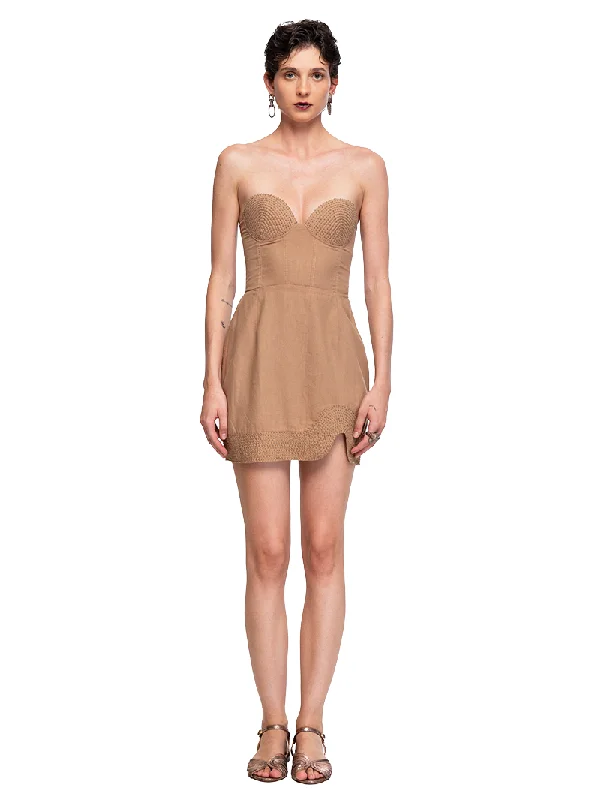 Orion Mini Dress Elegant Satin Mini Dress