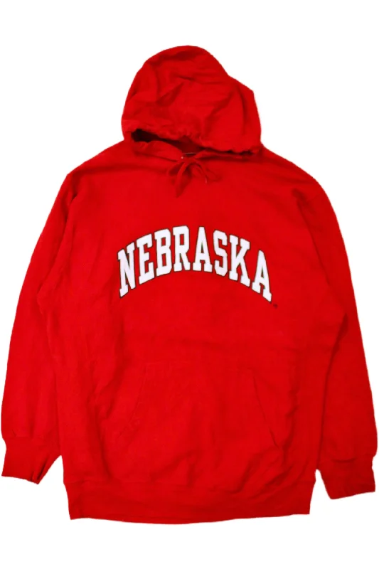 Steve Barry's - Nebraska Hoodie Hoodie with Elastic Waist Stretchable Comfortable