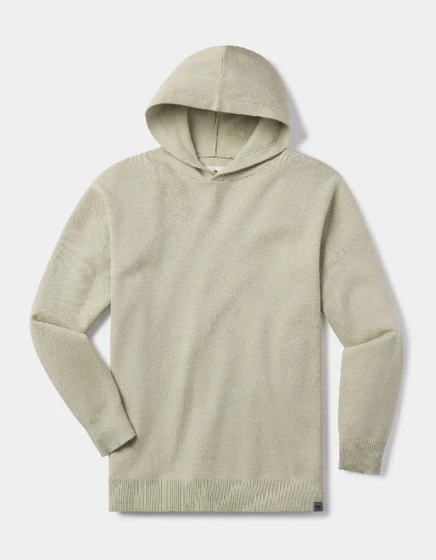 Taylor Sweater Hoodie in Sage Hoodie Sweatshirt Pullover