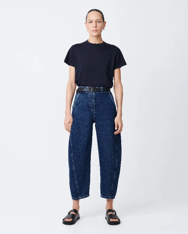 AKERMAN DENIM PANT / INDIGO WASH Stylish Slim Trousers