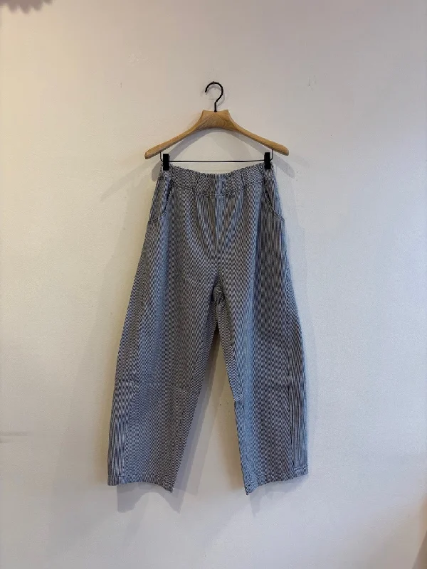 Arc Pants Blue Stripe Elegant Trouser Pants