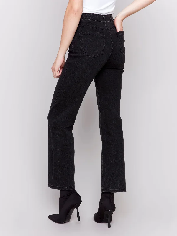 Basic Straight Leg Pant Classic Bootcut Trousers