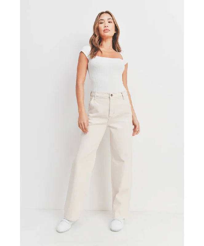 JBD - Tessa Utility Pants Elegant Silk Pants