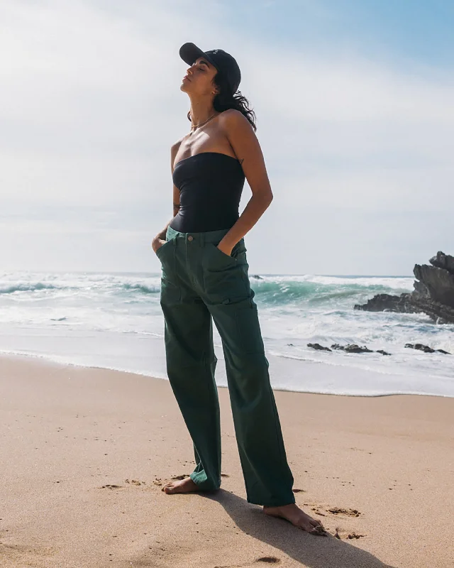 Leia Cargo Pants - Emerald Bay Casual Yoga Pants