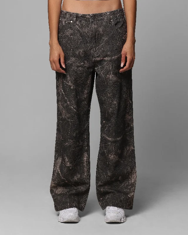 Loiter Hunter Camo Pants Camo Mix Trendy Palazzo Pants