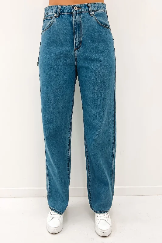 A Slouch Jean Georgia Chic Double Waistband Jeans