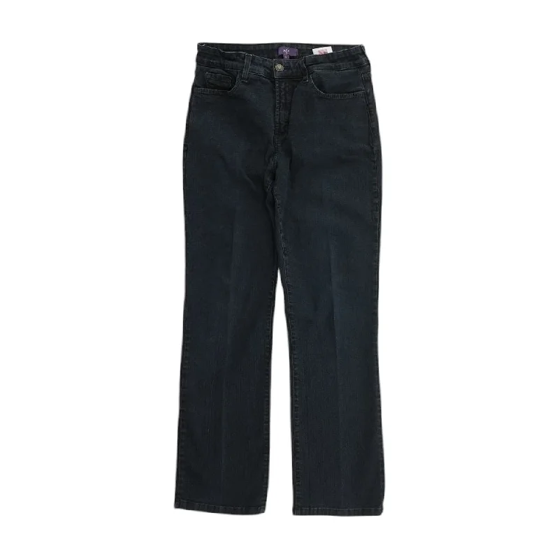 Black Solid Jeans Classic Blue Denim Jeans