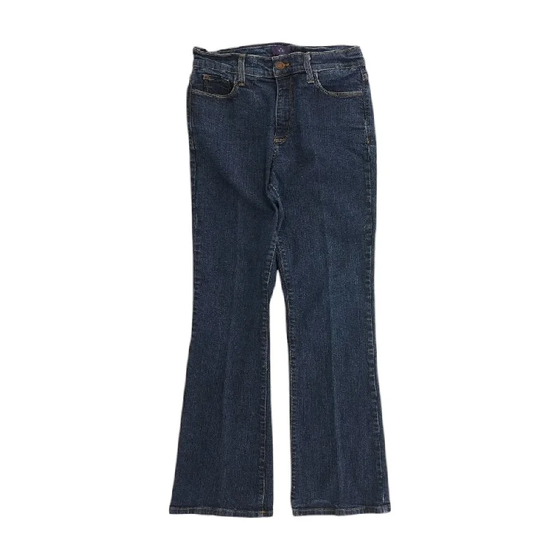 Blue Solid Jeans Comfortable Flare Leg Jeans