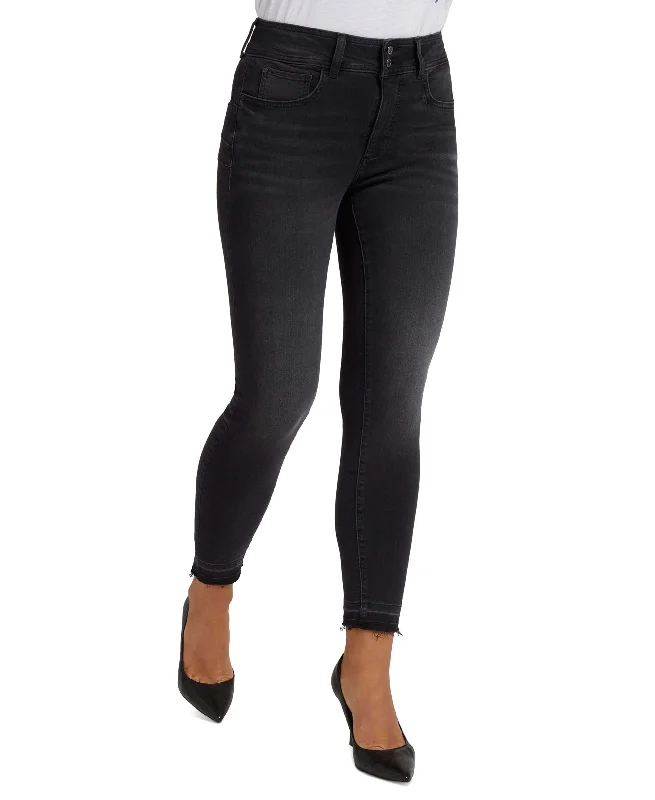 Guess Two Button Skinny Jeans Trendy Low-Rise Bootcut Jeans