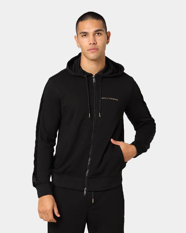 Armani Exchange Armani Exchange Felpa Jacket Black Belted Jacket Elasticated Jacket Padded Jacket Armani Exchange Armani Exchange Felpa Jacket Black Belted Jacket Elasticated Jacket Padded Jacket