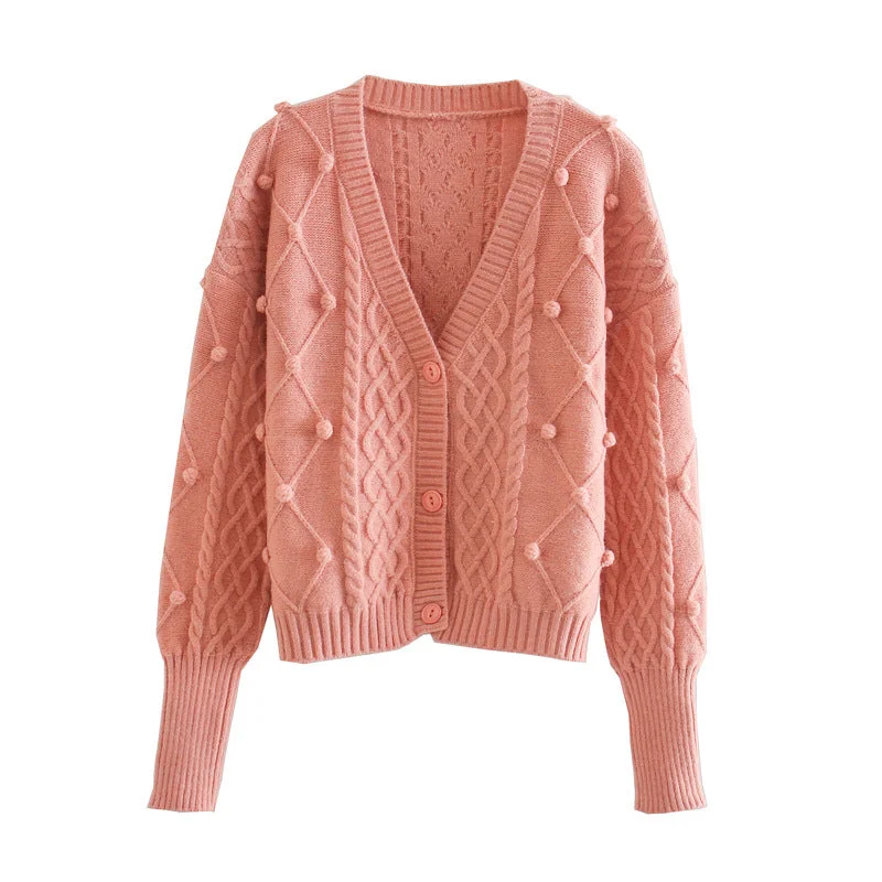 Autumn women's cardigan jacket  1347 Chenille Jacket Brocade Jacket Lace Jacket